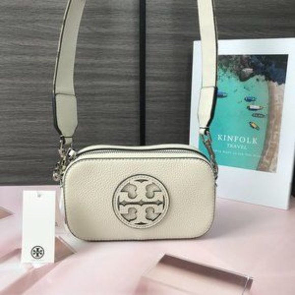 Tory Burch Handbags - Ivory Tory Burch Miller Crossbody bag